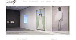 Desktop Screenshot of anthea-art.com
